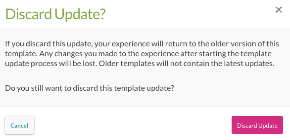 confirm discard dialog