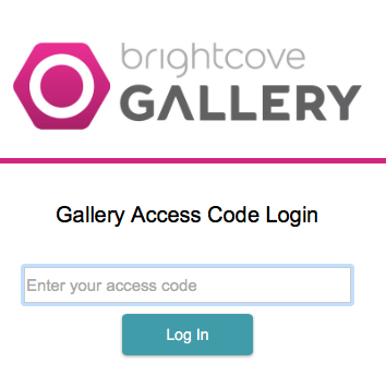 access code prompt